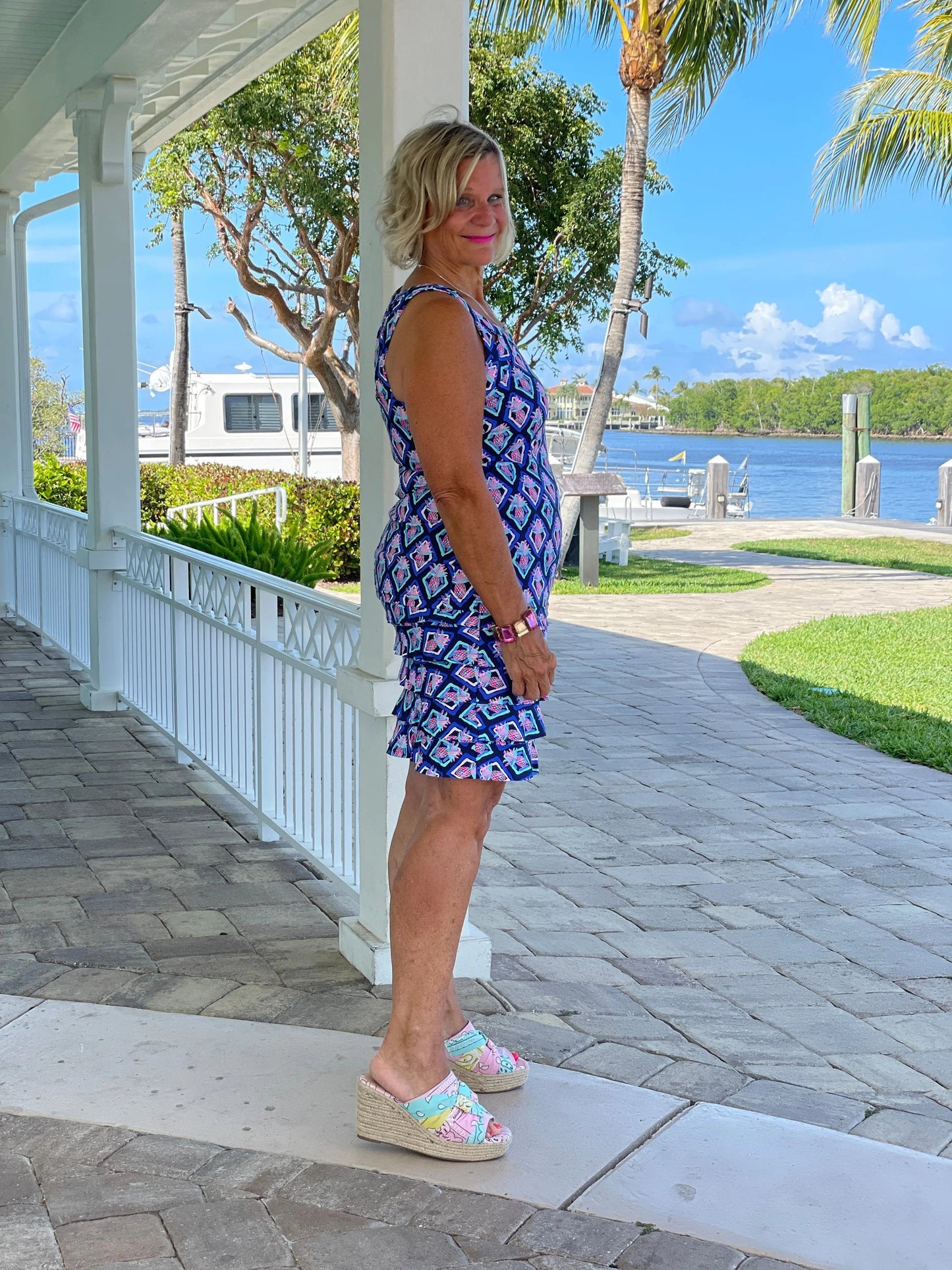 PINEAPPLE VACA  CHA CHA SKORT