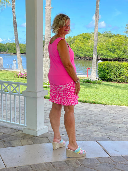 PINK DIAMOND CHA CHA SKORT