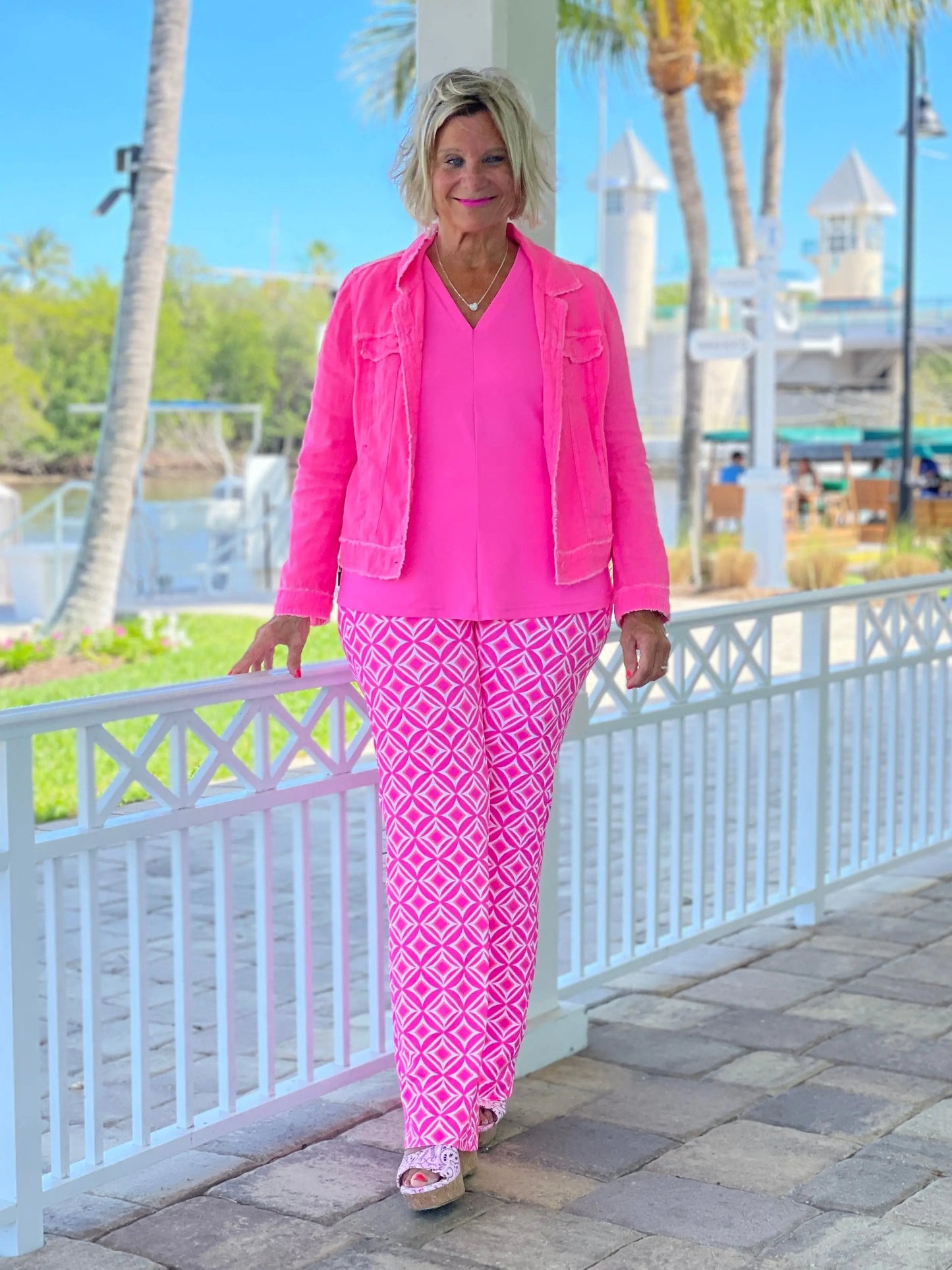 PINK DIAMONDS PALAZZO