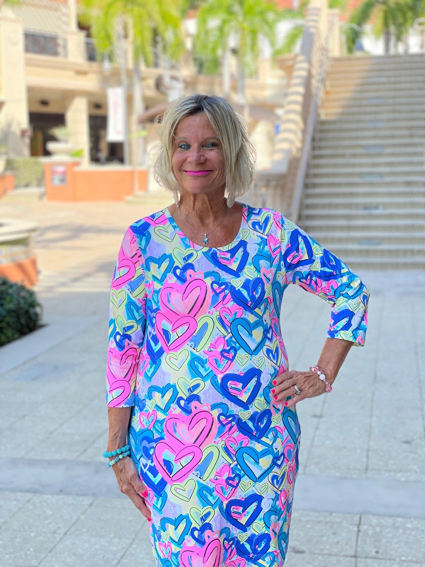 SECRET LOVE HEARTS DRESS