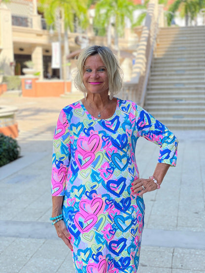 SECRET LOVE HEARTS DRESS