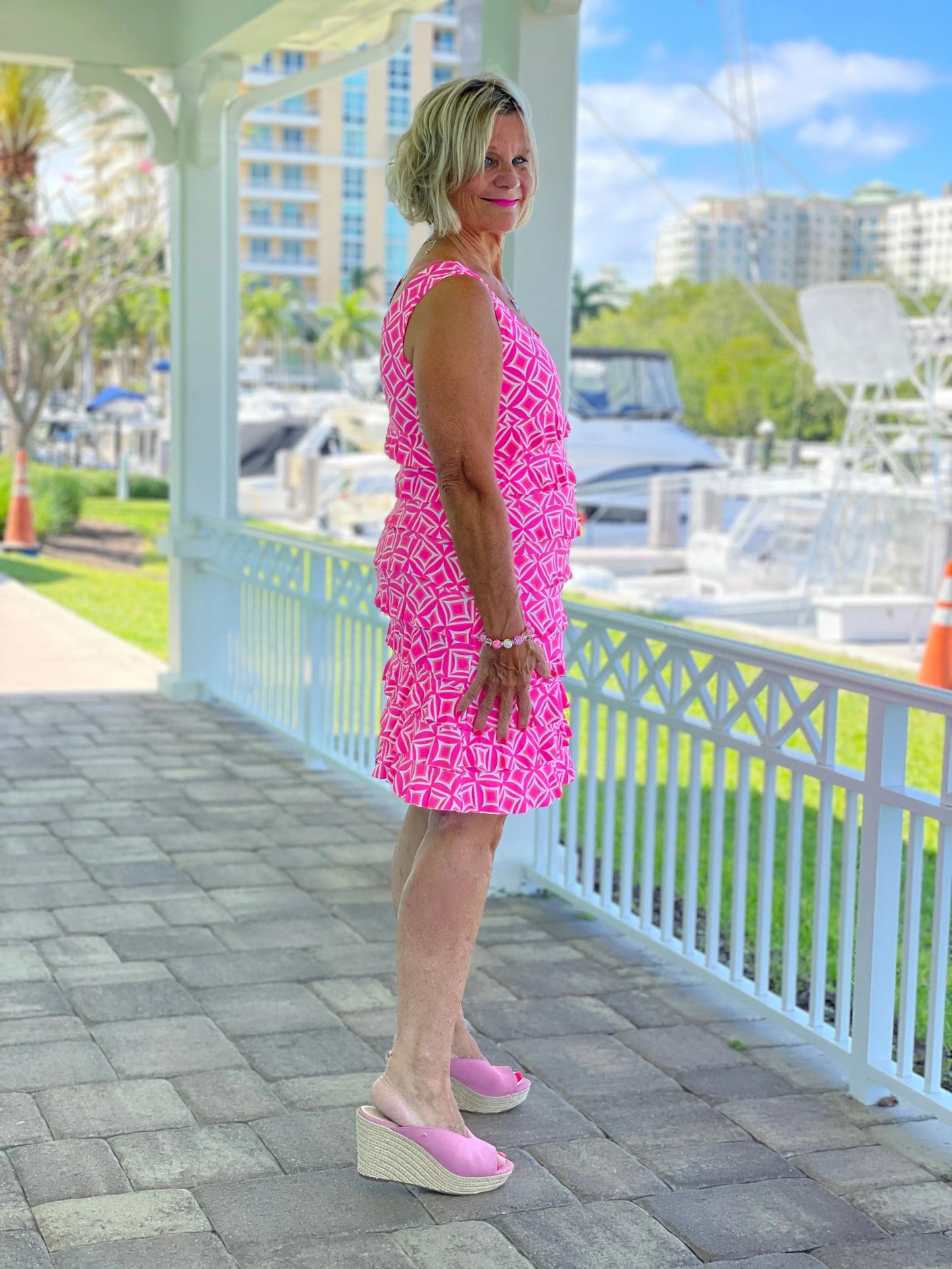 PINK DIAMOND CHA CHA DRESS