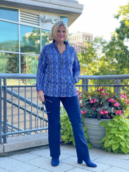 SAVANNA BLUE KANGAROO TOP