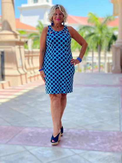 SEASIDE HALTER DRESS