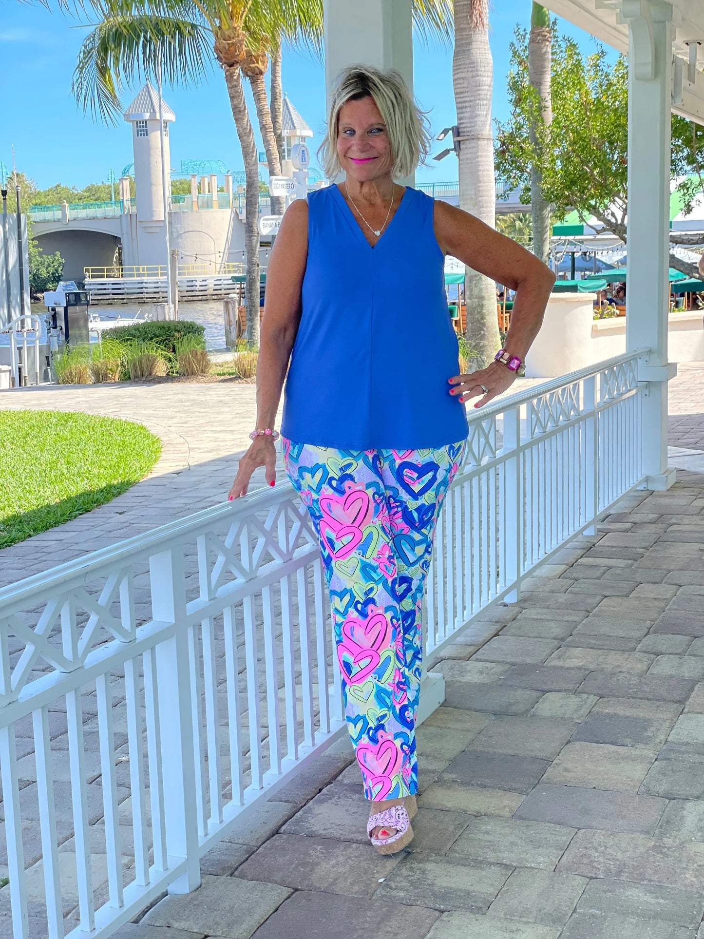 SECRET LOVE HEART PALAZZO