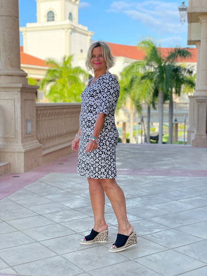 NAPLES DAY ELBOW DRESS