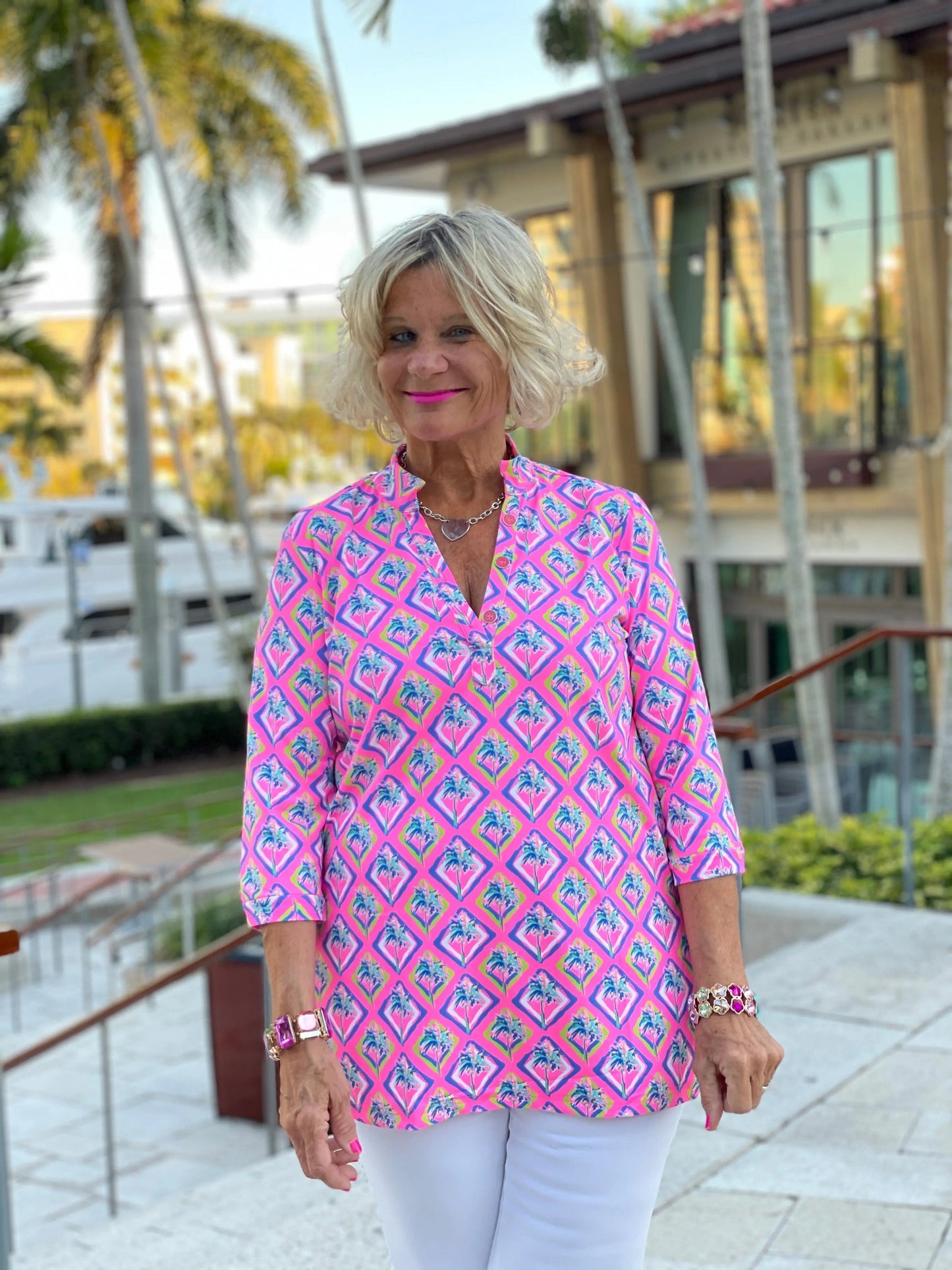 PALM TREE SIESTA TUNIC
