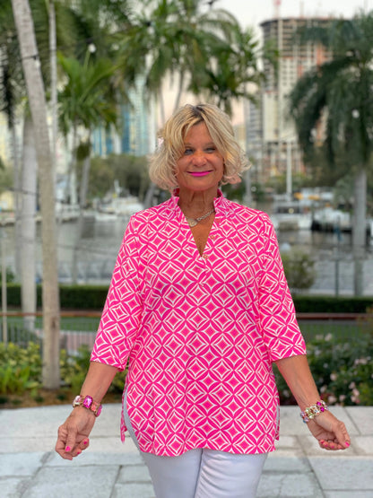 PINK DIAMONDS TUNIC