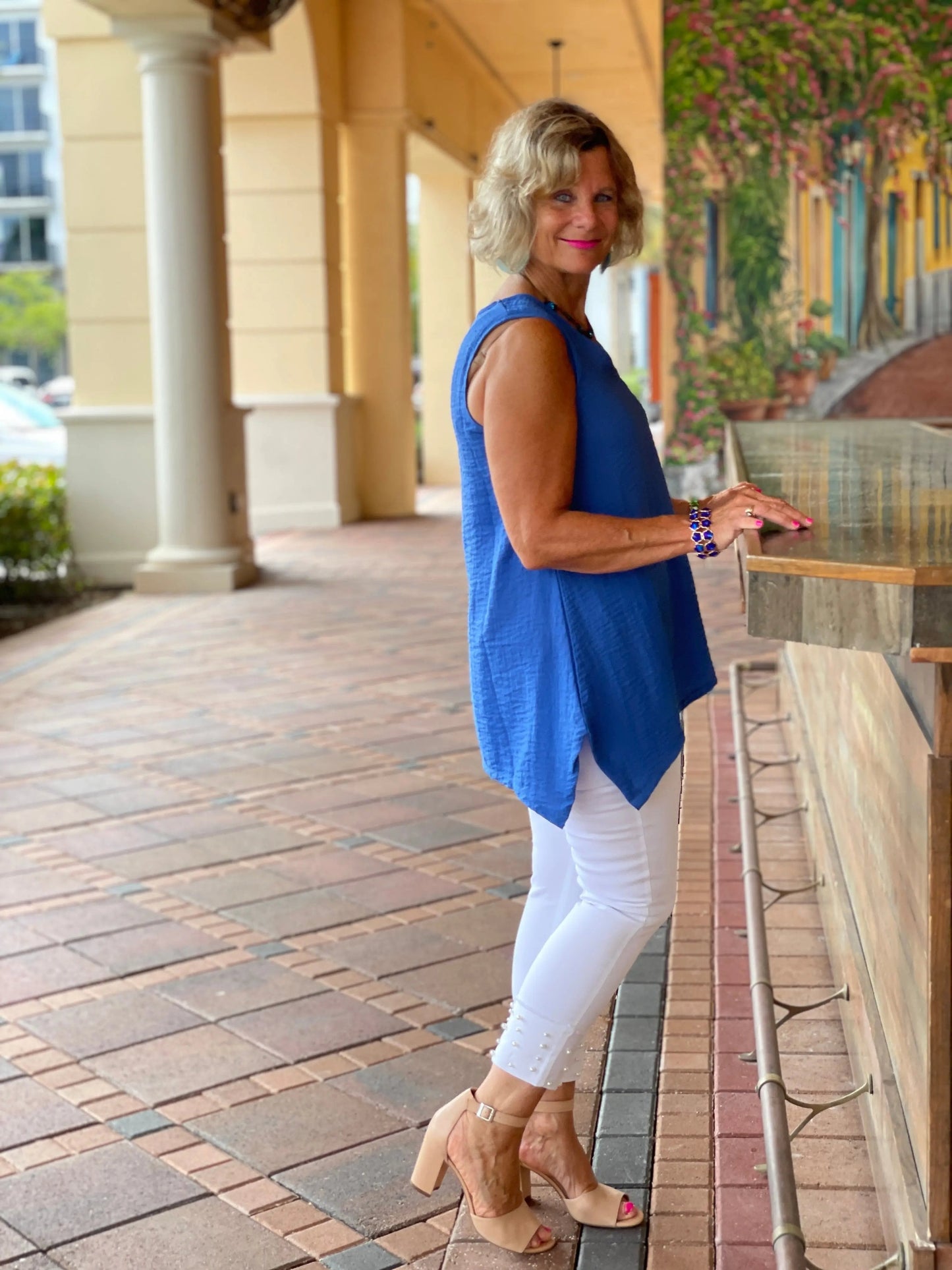 LULU-B WHITE PEARL JEANS