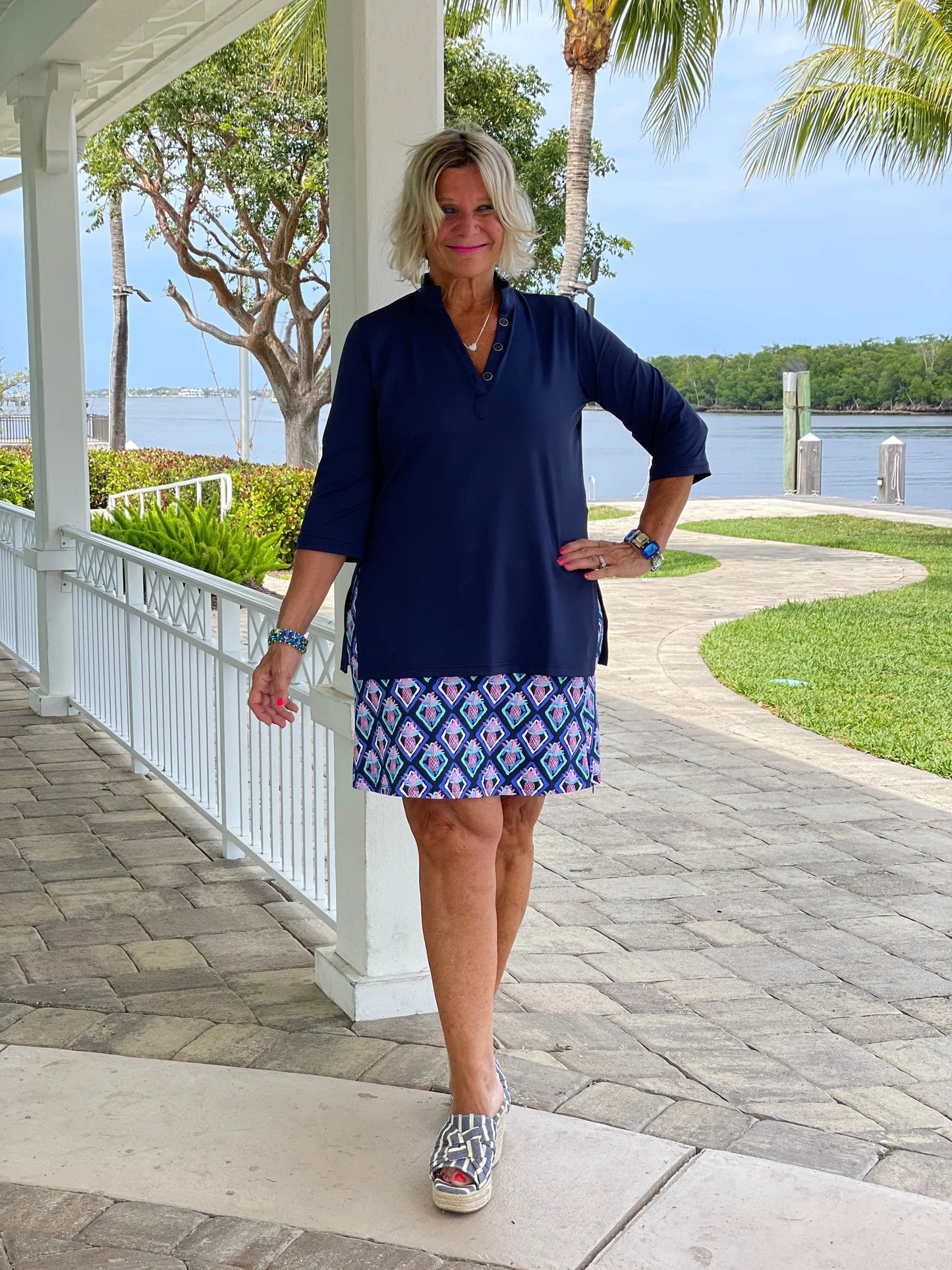 PINEAPPLE VACA SKORT