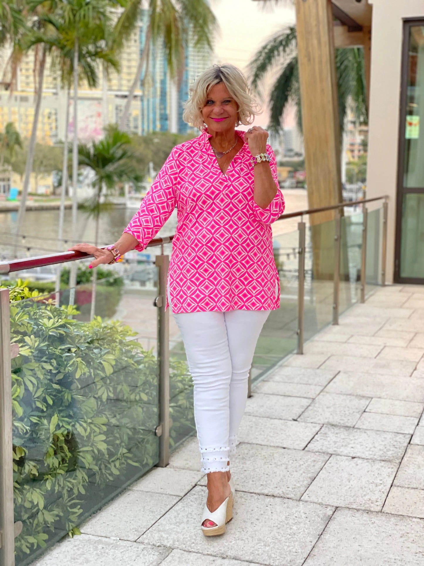 PINK DIAMONDS TUNIC