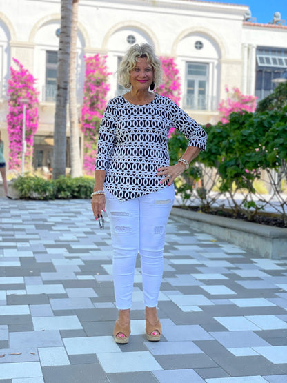 SANDBAR ASYMMETRIC TOP