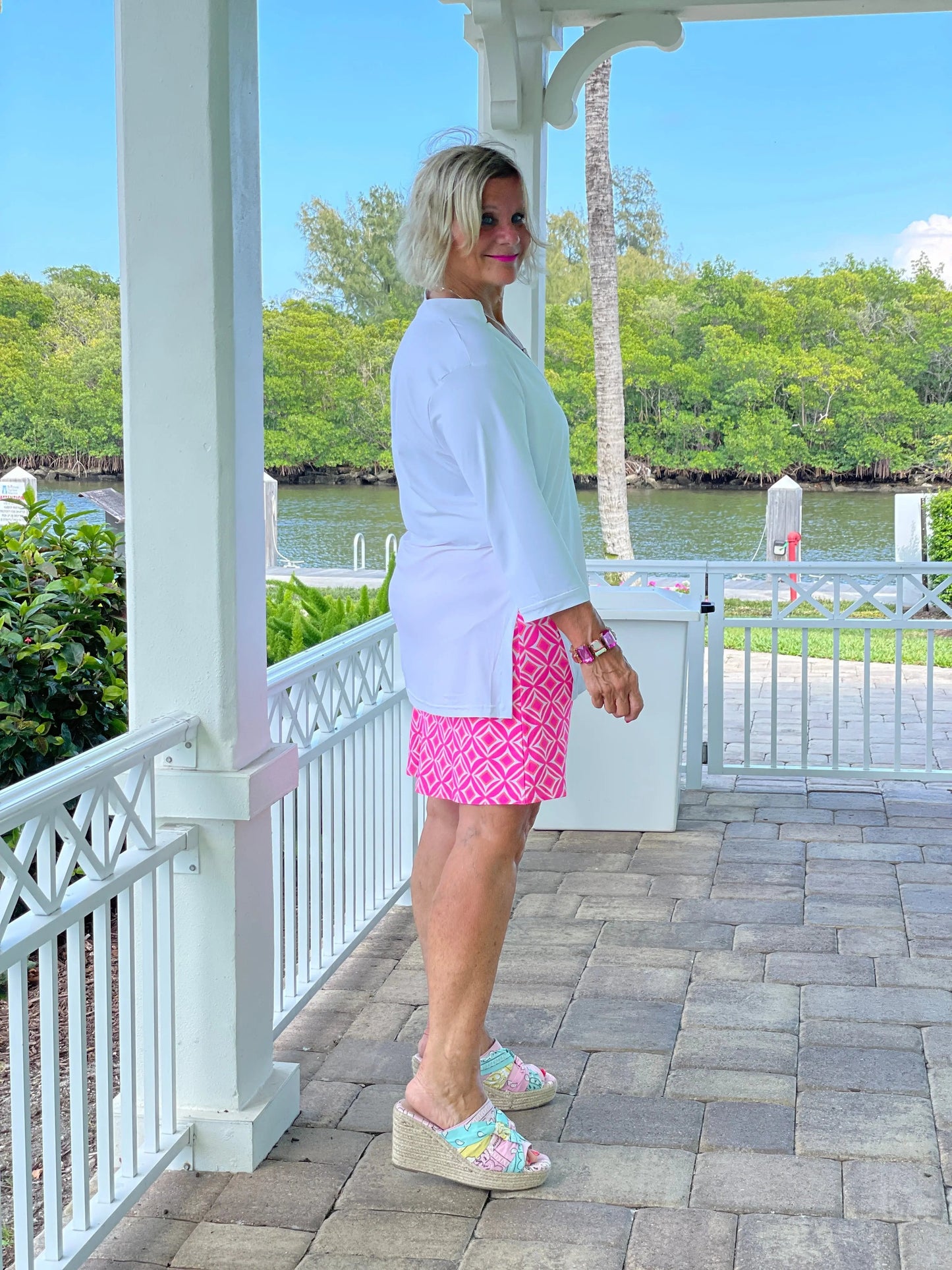 PINK DIAMONDS SKORT