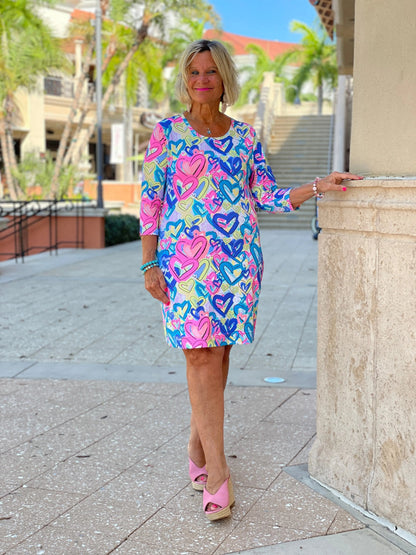 SECRET LOVE HEARTS DRESS