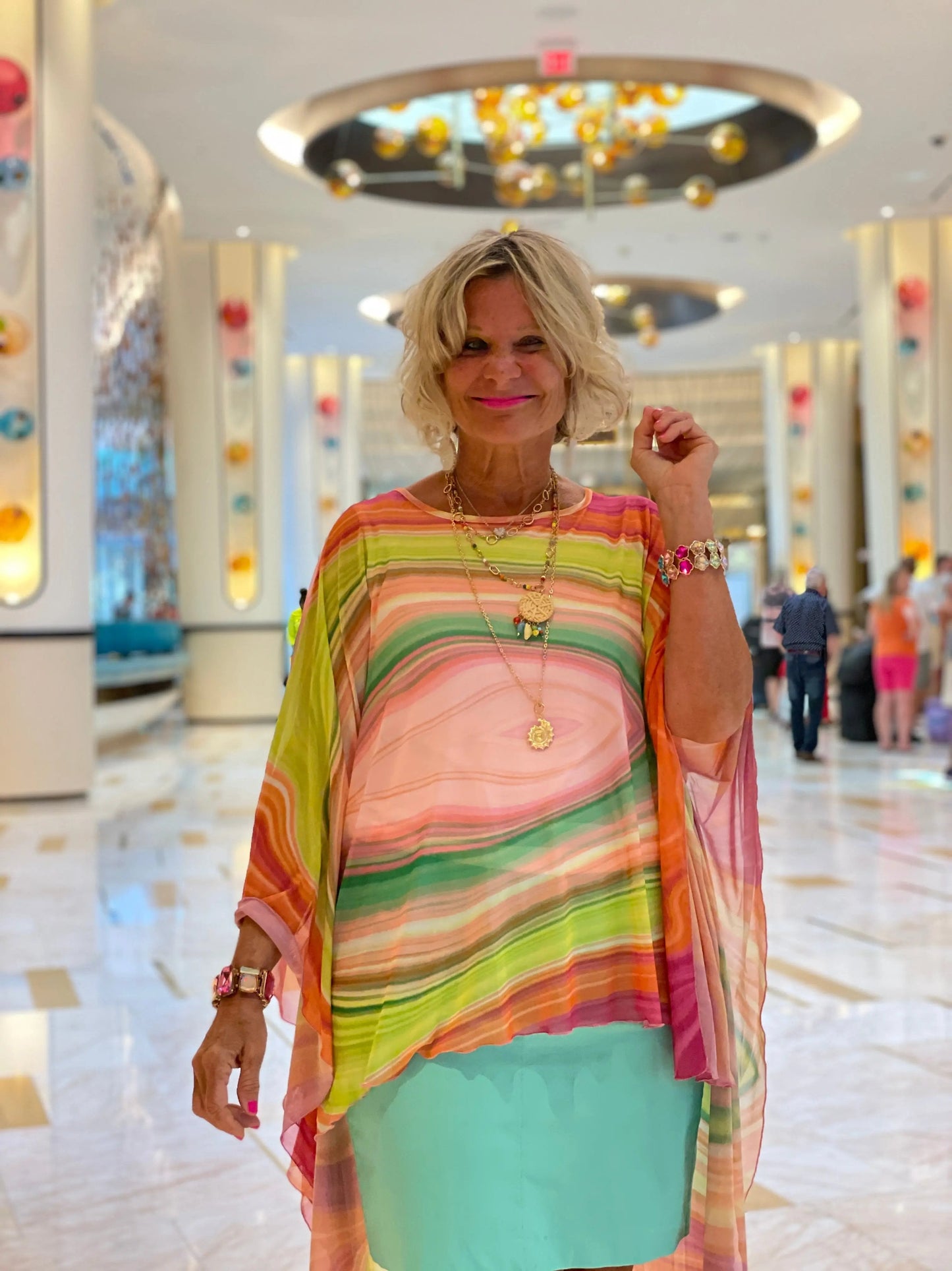 SHERBET SPLASH TUNIC
