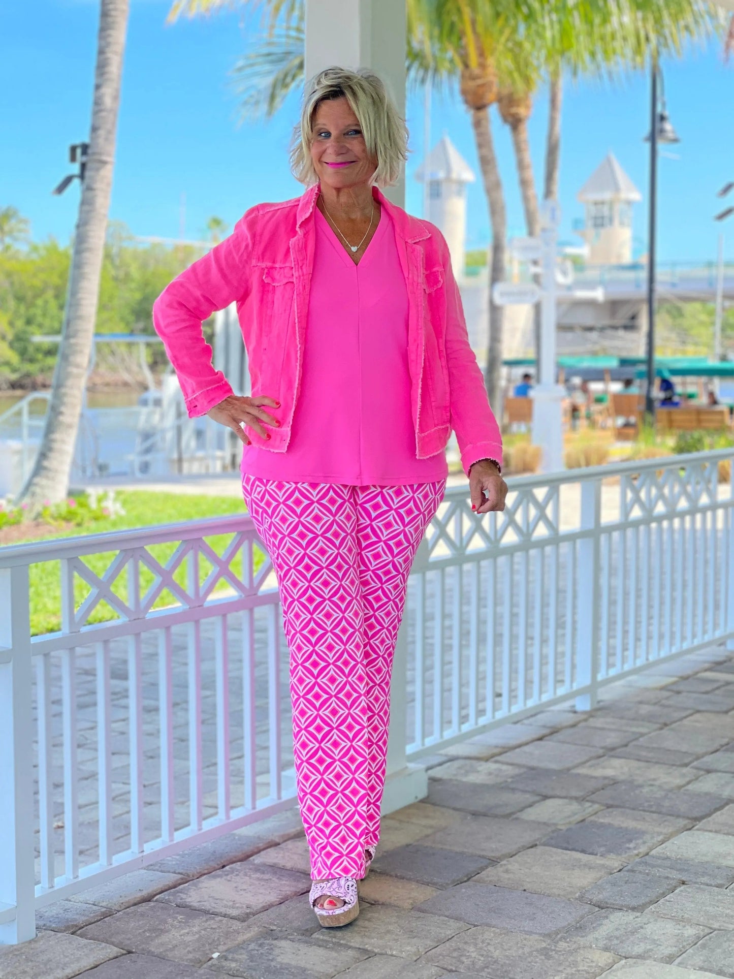 PINK DIAMONDS PALAZZO