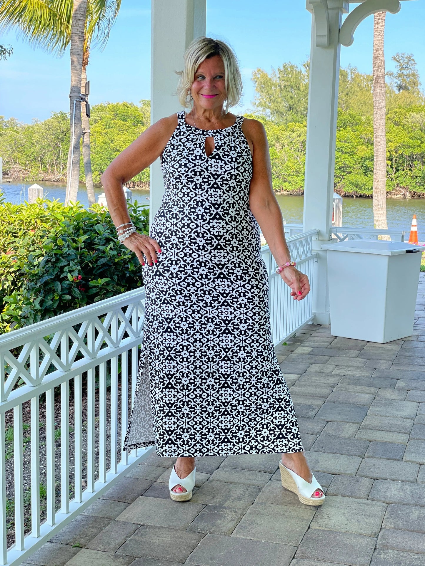 NAPLES DAY KEYHOLE MAXI