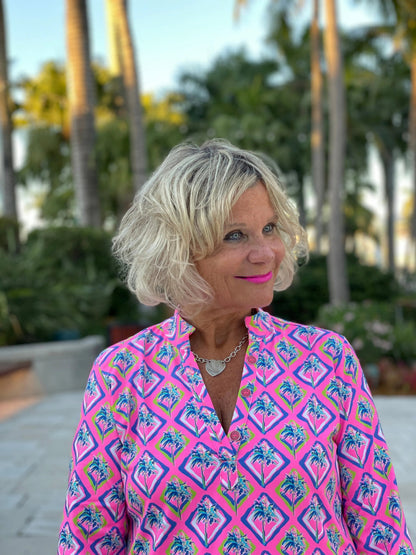PALM TREE SIESTA TUNIC