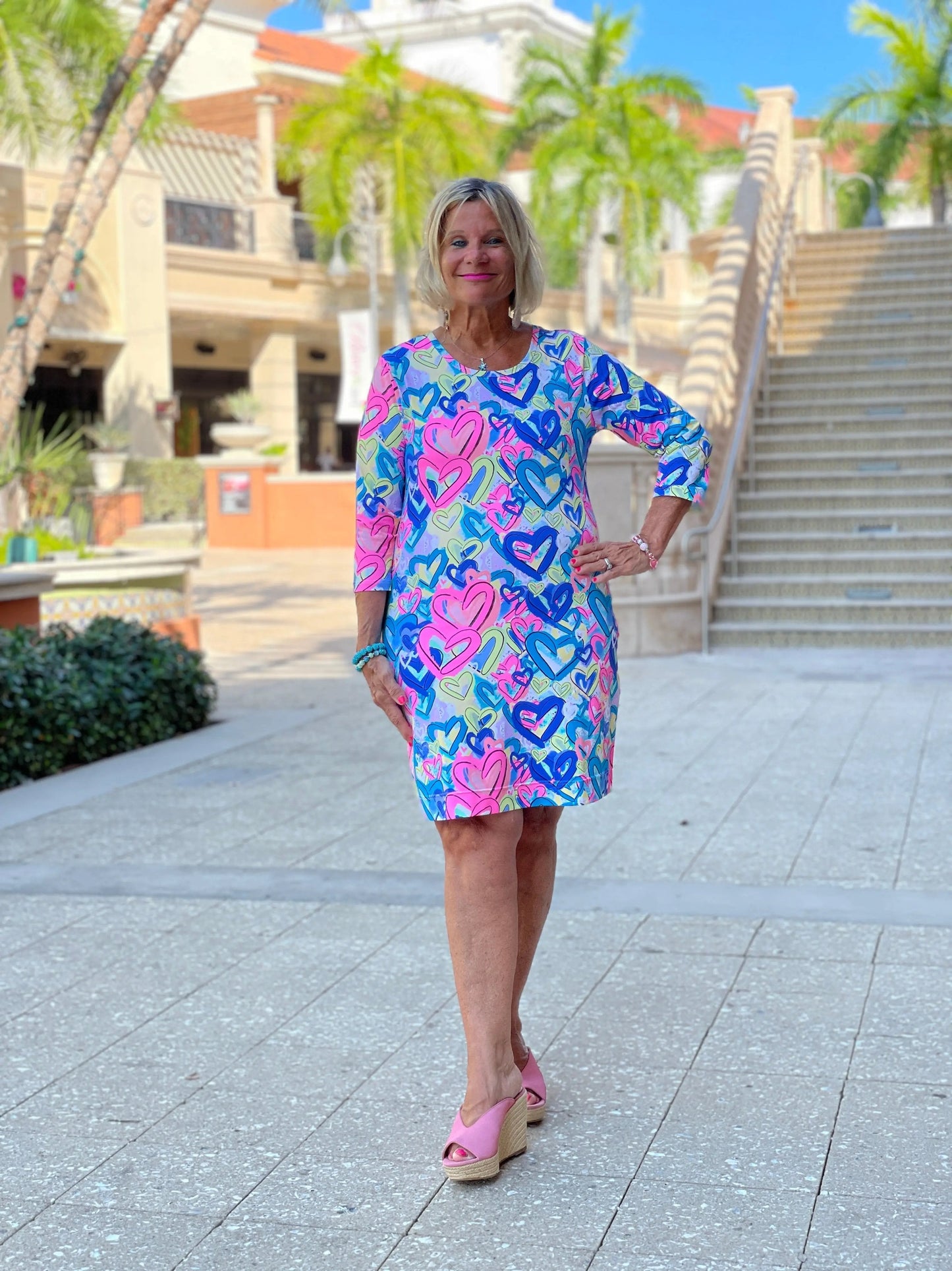 SECRET LOVE HEARTS DRESS