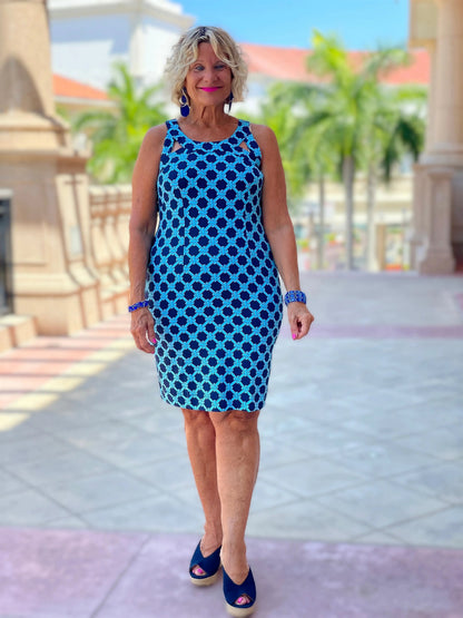 SEASIDE HALTER DRESS