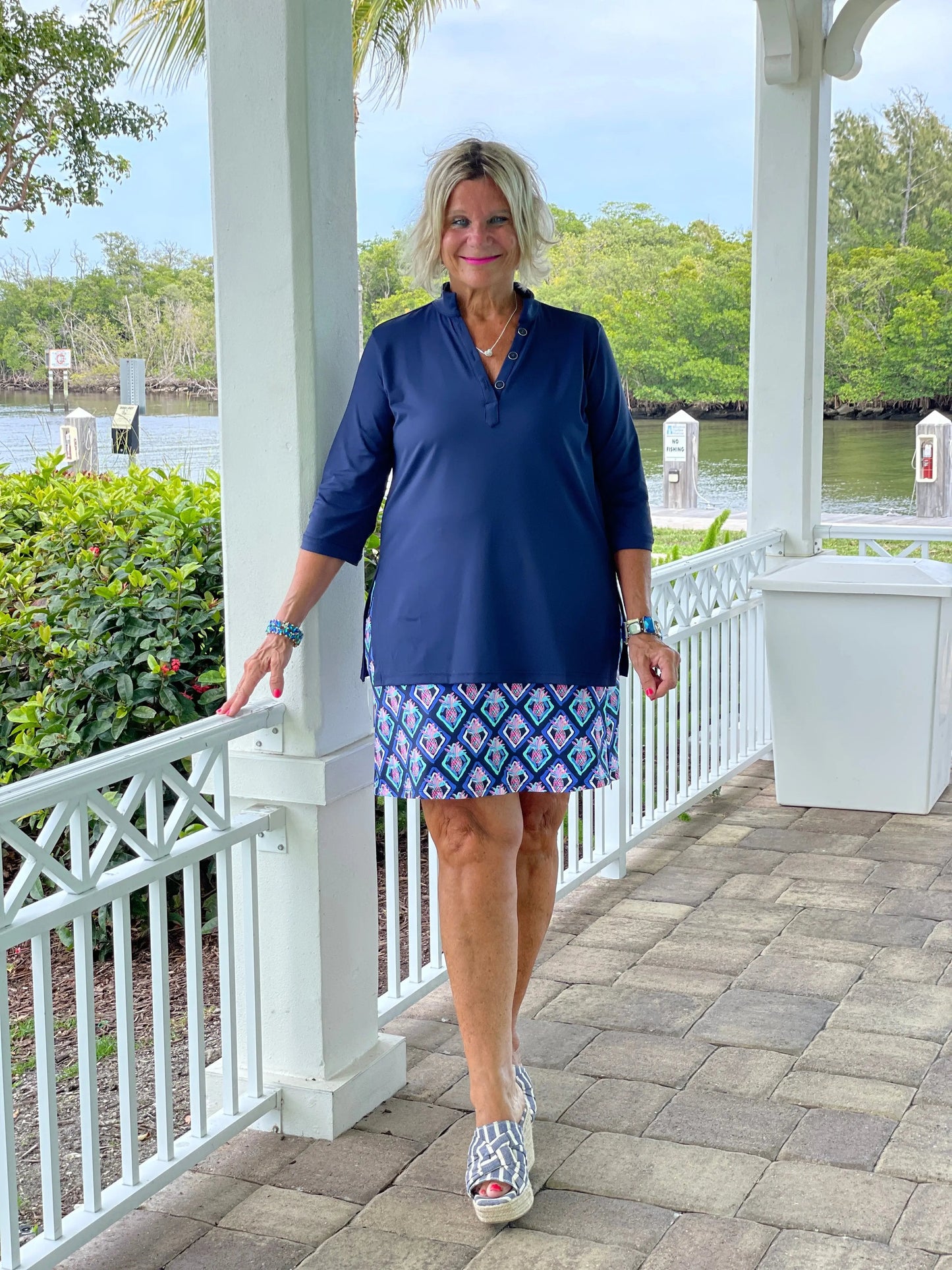 PINEAPPLE VACA SKORT