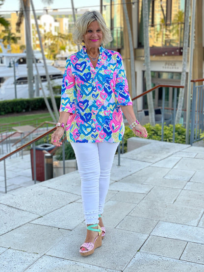 SECRET LOVE HEARTS TUNIC