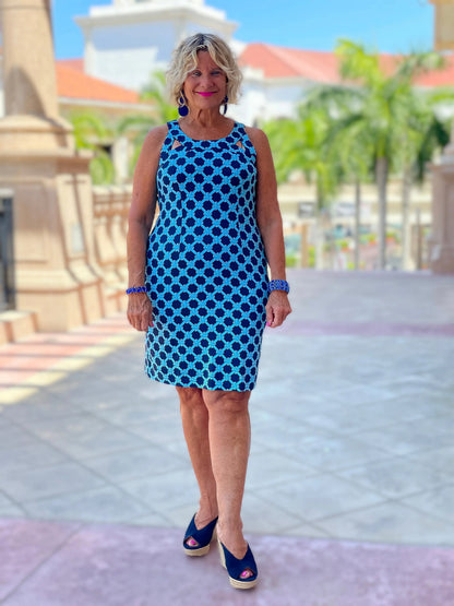SEASIDE HALTER DRESS