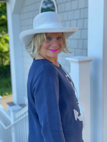 LULU-B WHITE HAT