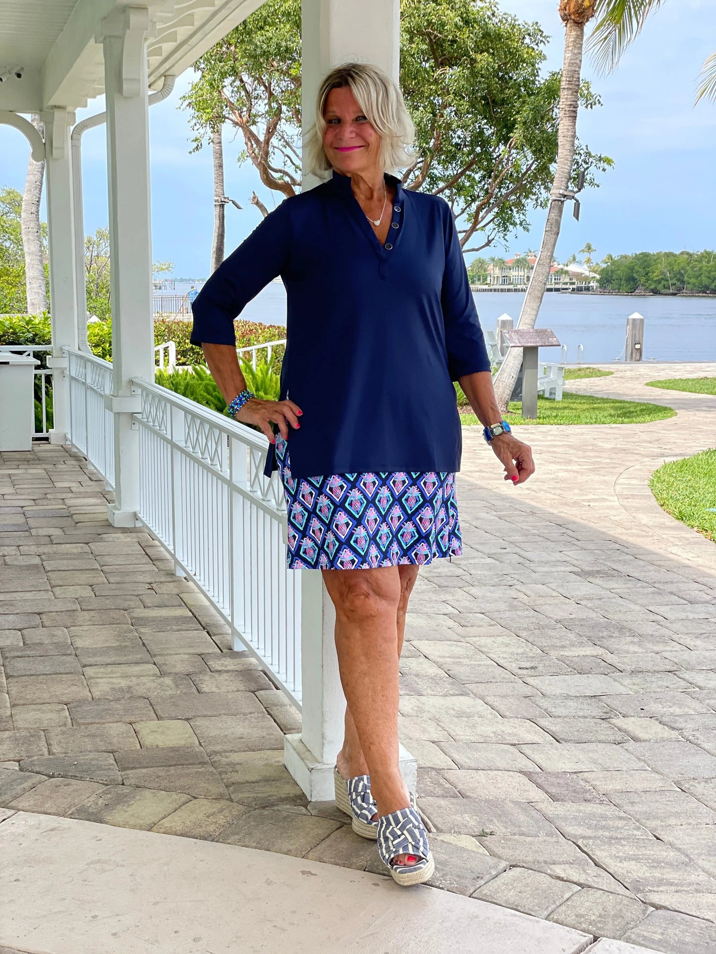 PINEAPPLE VACA SKORT