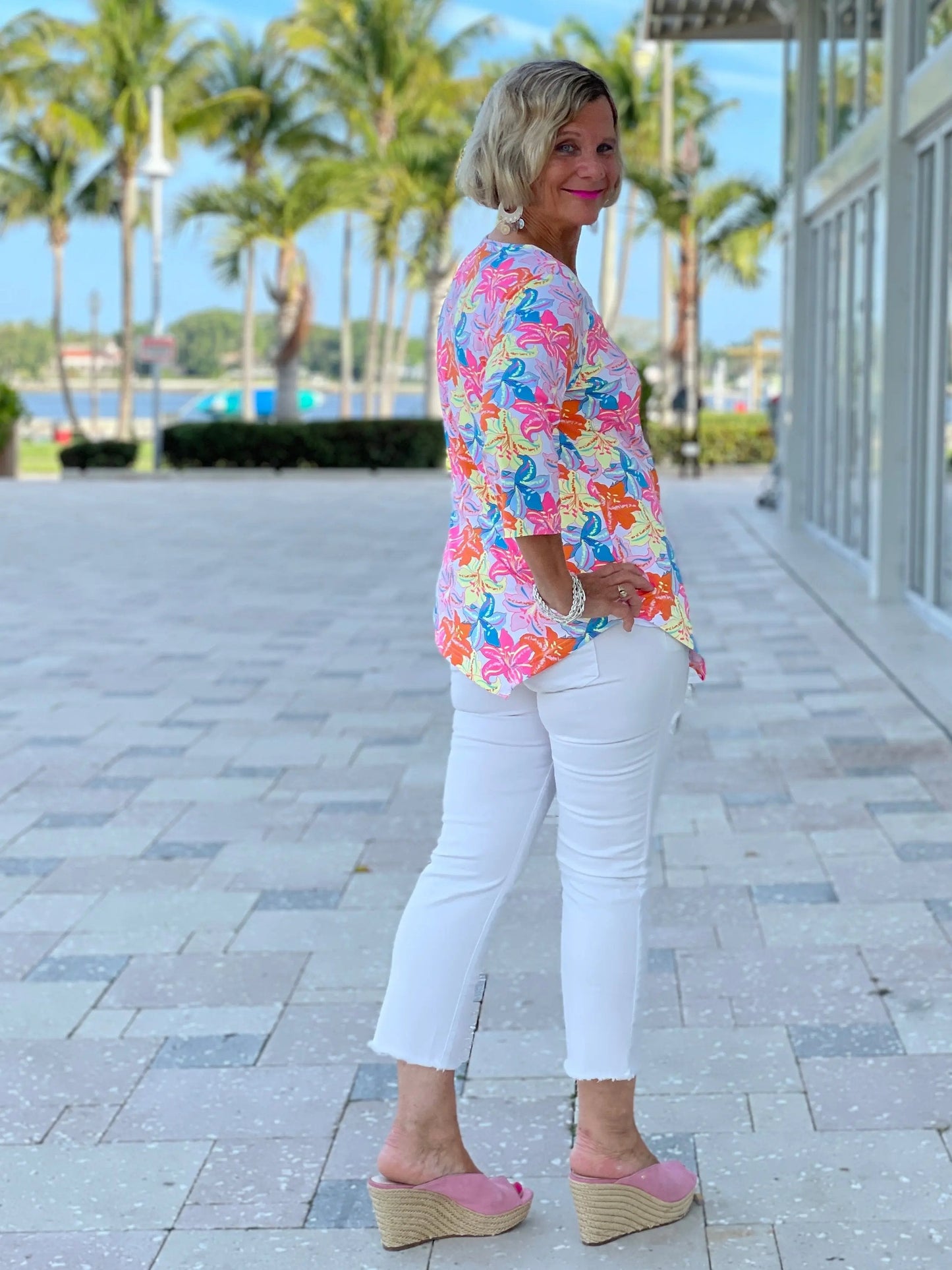 PALM BEACH GARDEN ASYMMETRIC TOP