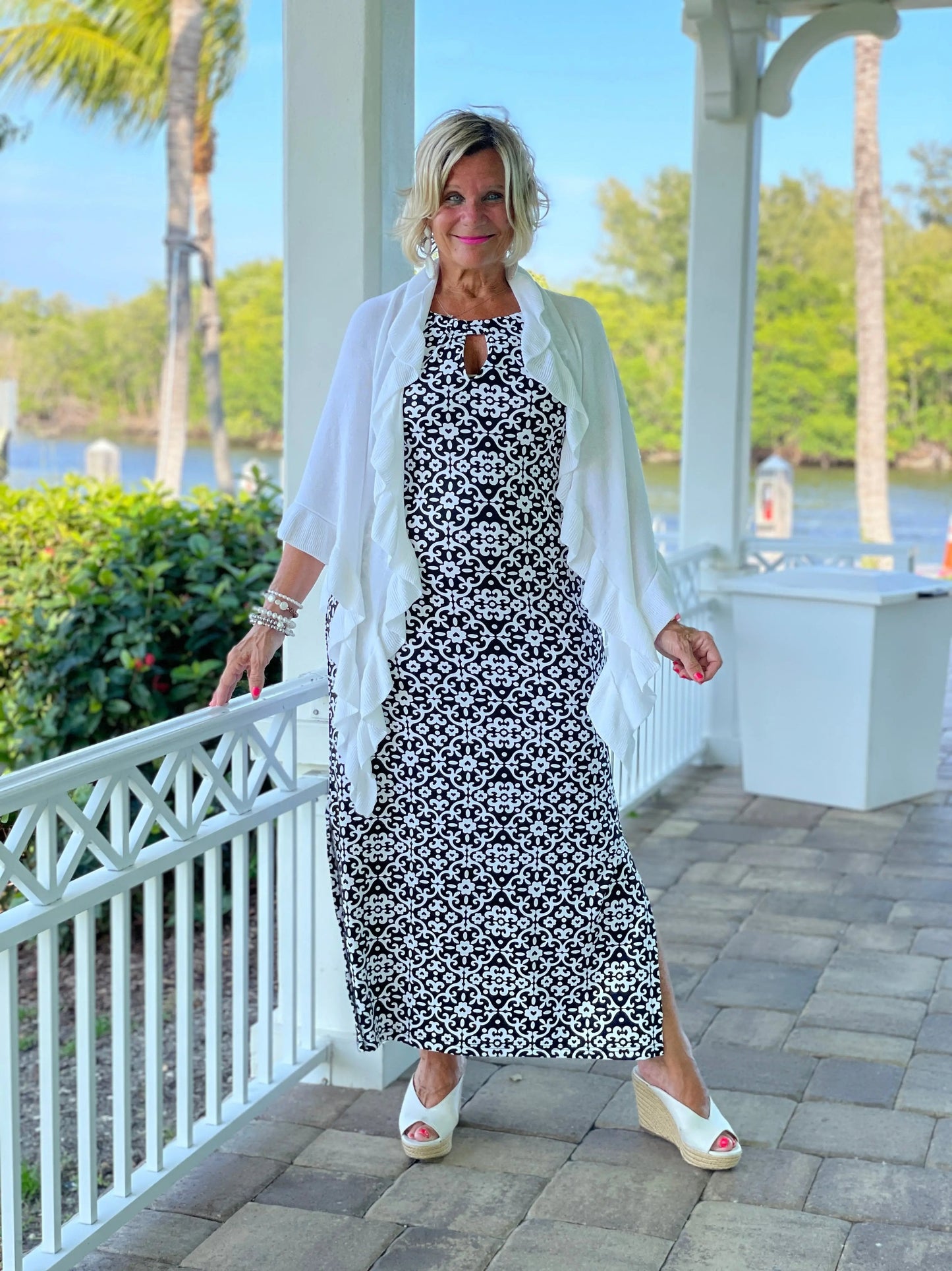 NAPLES DAY KEYHOLE MAXI