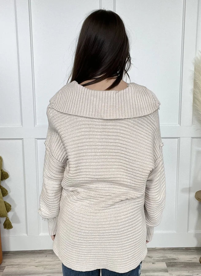 Help You Out Women's Balloon Sleeve Sweater