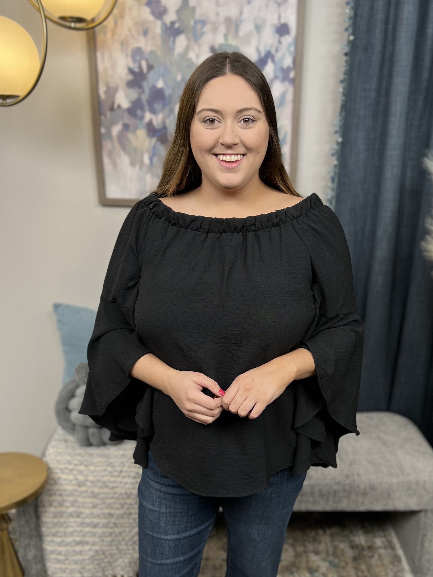 I Found A Way Women's Off Shoulder Top