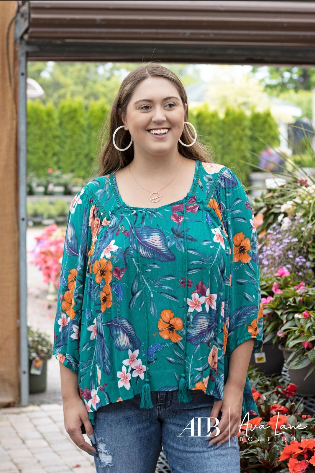 Glorious Women's V-Neck Long Sleeve Top