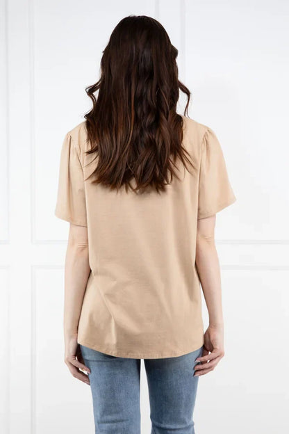 Vital Women's Ruched Short Sleeve Top